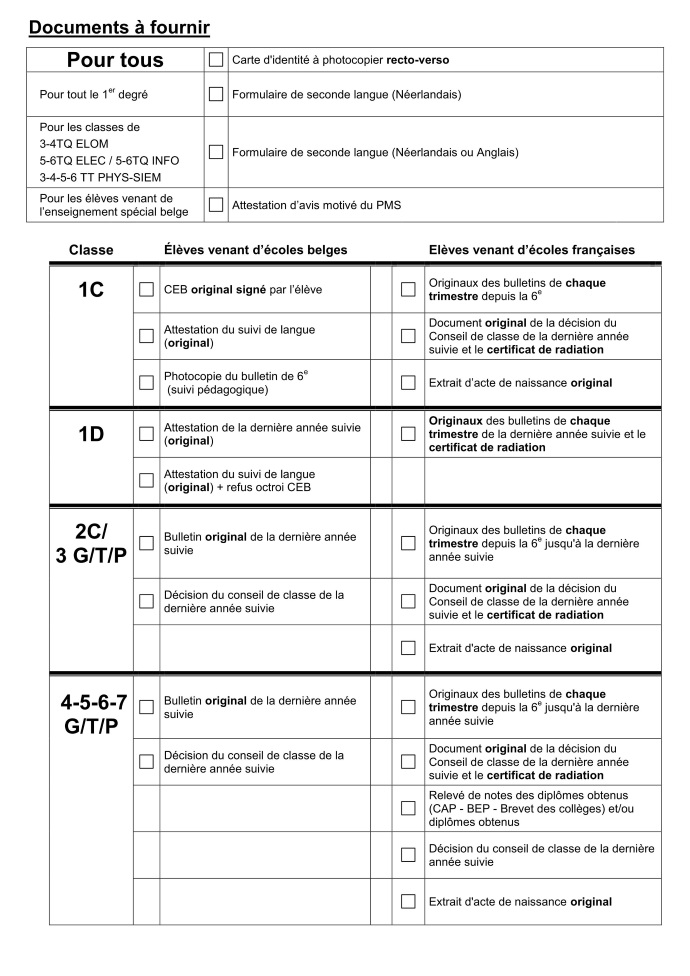 Inscriptions